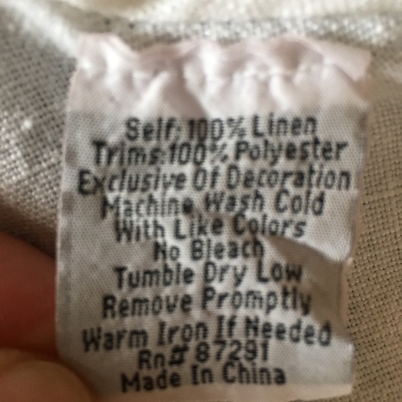 Johnny Was Linen Kimono - Picture 5 of 5